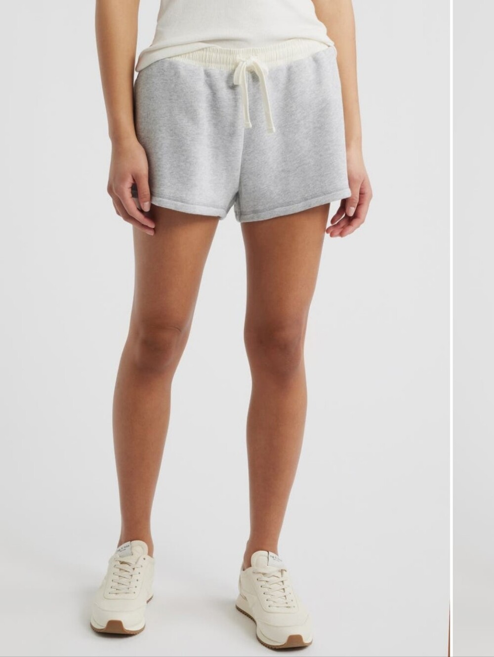 rag & bone Vintage Terry Drawstring Shorts / Grey/ Medium